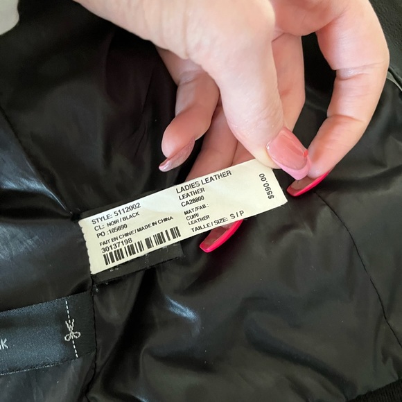 Rudsak Black Leather Jacket - Picture 5 of 5